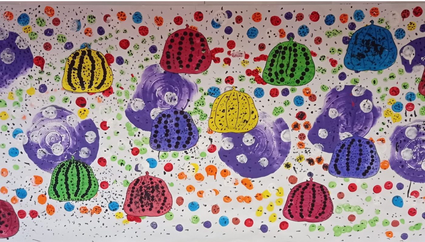 A La Mani re De Yayoi KUSAMA Ecole Primaire Publique Du Bois 