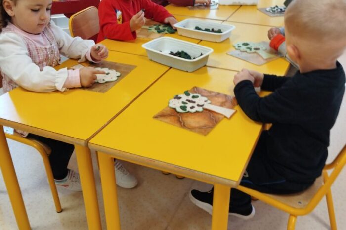 Les 1ers ateliers des PS…et aussi ceux des MS!