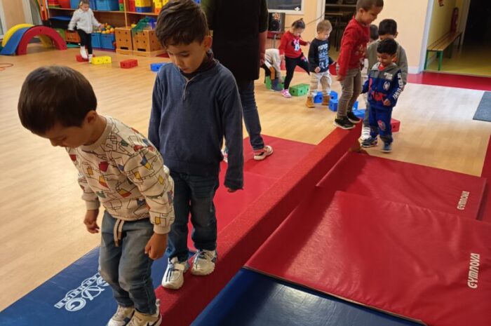 Que se passe-t-il en salle de sport chez les PS-MS?