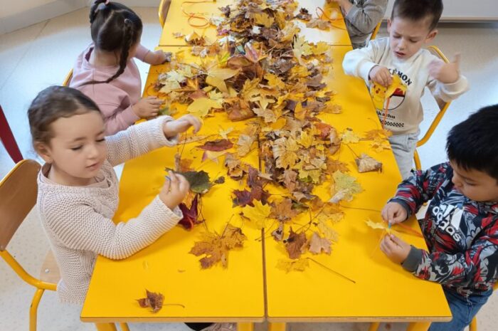 🍁🍂L’automne, c’est aussi chez les PS/MS!🍂🍁