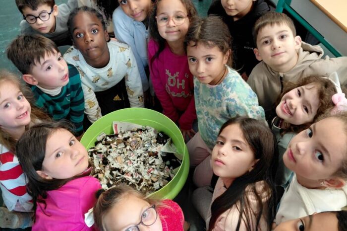 Un lombricomposteur dans la classe